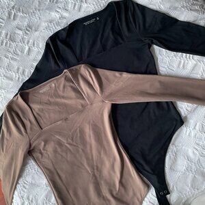 Abercrombie & Fitch Square Neck Bodysuits